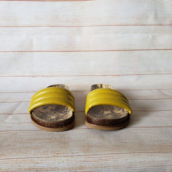 Vince Camuto Kander Leather Slip On Slide Sandals Women's Size/Width 7.5M - Picture 3 of 14